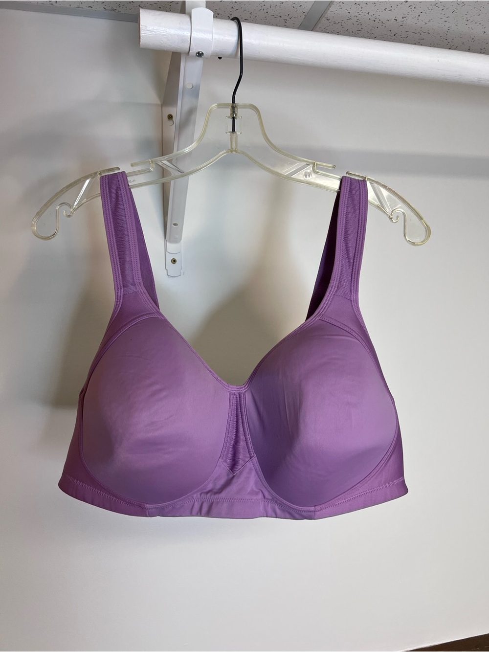Vanity Fair Wireless Full Coverage Bra Lavender Purple- 42D